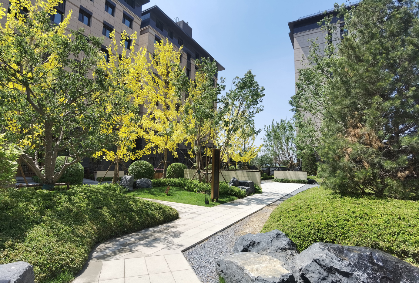 京能密雲建材市場住宅項目園林景觀工程